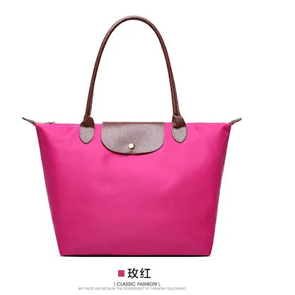 2019 Marques Célèbres Sacs à Main Femme Sac à Bandoulière Sac à Main Imperméable Nylon Cuir Sac de Plage Designer Sac Fourre-Tout Pliable Bolsa Sac Feminina Fashion Nova Bags