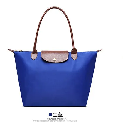 2019 Marques Célèbres Sacs à Main Femme Sac à Bandoulière Sac à Main Imperméable Nylon Cuir Sac de Plage Designer Sac Fourre-Tout Pliable Bolsa Sac Feminina Fashion Nova Bags