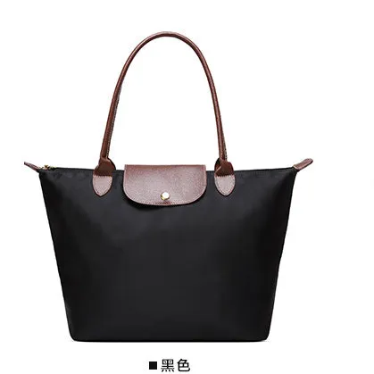 2019 Marques Célèbres Sacs à Main Femme Sac à Bandoulière Sac à Main Imperméable Nylon Cuir Sac de Plage Designer Sac Fourre-Tout Pliable Bolsa Sac Feminina Fashion Nova Bags