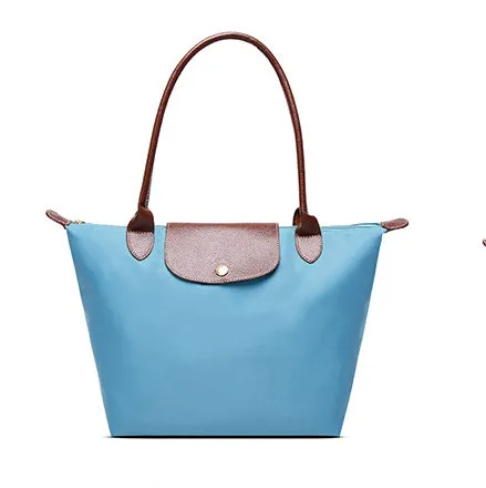 2019 Marques Célèbres Sacs à Main Femme Sac à Bandoulière Sac à Main Imperméable Nylon Cuir Sac de Plage Designer Sac Fourre-Tout Pliable Bolsa Sac Feminina Fashion Nova Bags