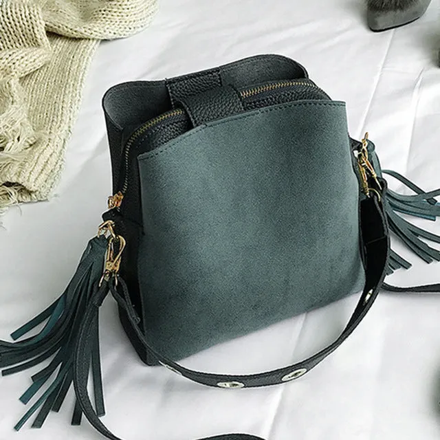 Sac à bandoulière vintage 2019 pour femmes, sac messager à franges, sac à épaule rétro de haute qualité, sac bandoulière simple, tote, Fashion Nova Bags