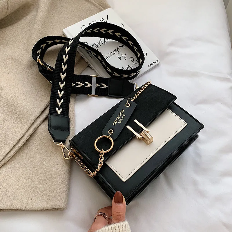 2019 nouveau mini sacs à main femme mode ins ultra tendance rétro large bandoulière sac messager porté épaule style simple Sacs Bandoulière Fashion Nova Bags