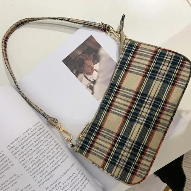 2020 vente à la mode sacs vintage rétro designer sacs à main pour femmes sac rouge à carreaux français femme élégant petit sac à épaule bolsa feminina Fashion Nova Bags