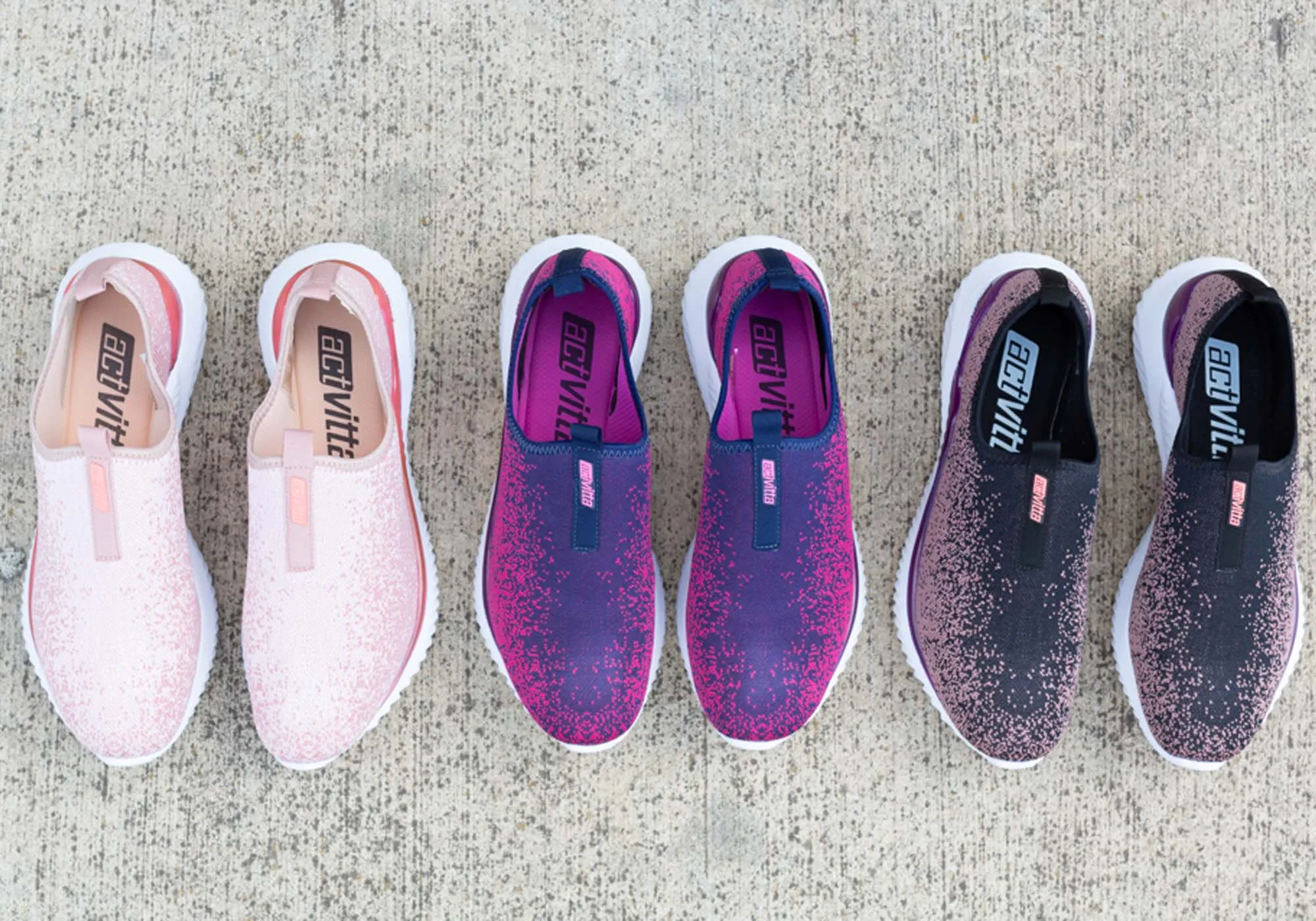 Actvitta Leah Chaussures Actives Confortables et Rembourrées pour Femmes Fabriquées au Brésil Chaussures Actvitta