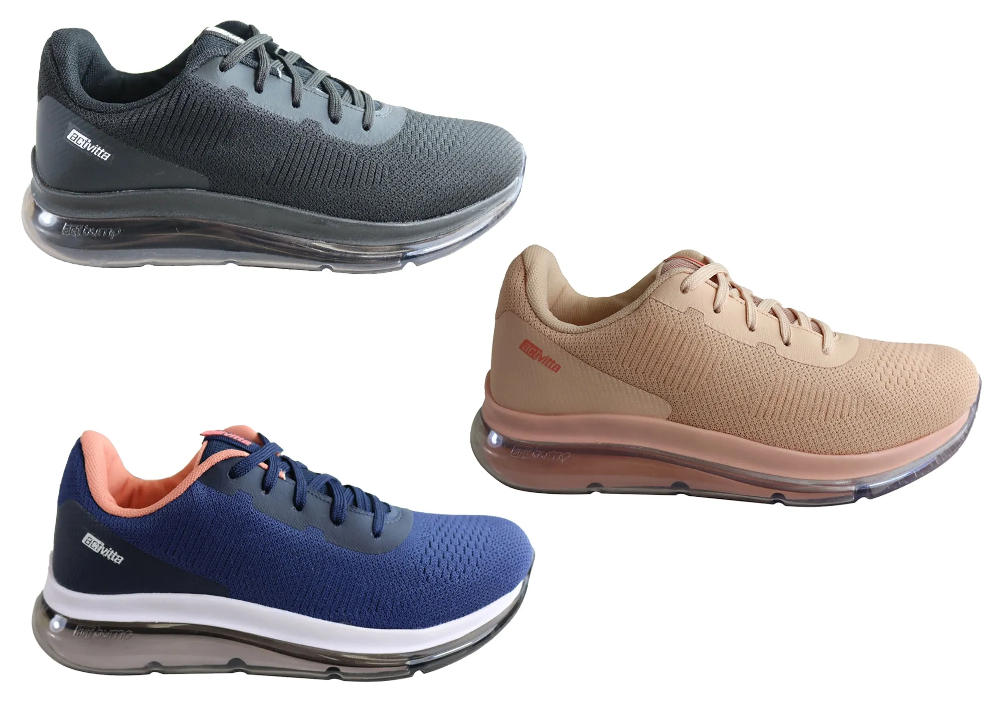Actvitta Virgo Chaussures Actives Confortables pour Femmes avec Coussinet Fabriquées au Brésil Chaussures Actvitta
