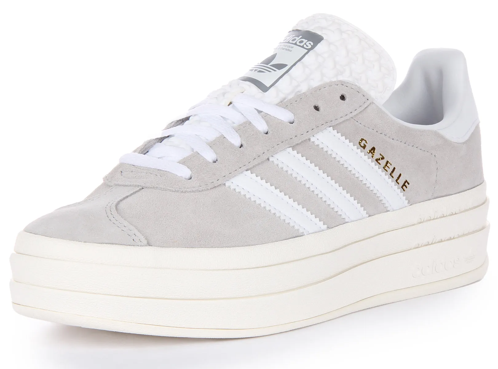 Adidas Gazelle Bold W en Blanc Cassé Pour Femme Chaussures Adidas