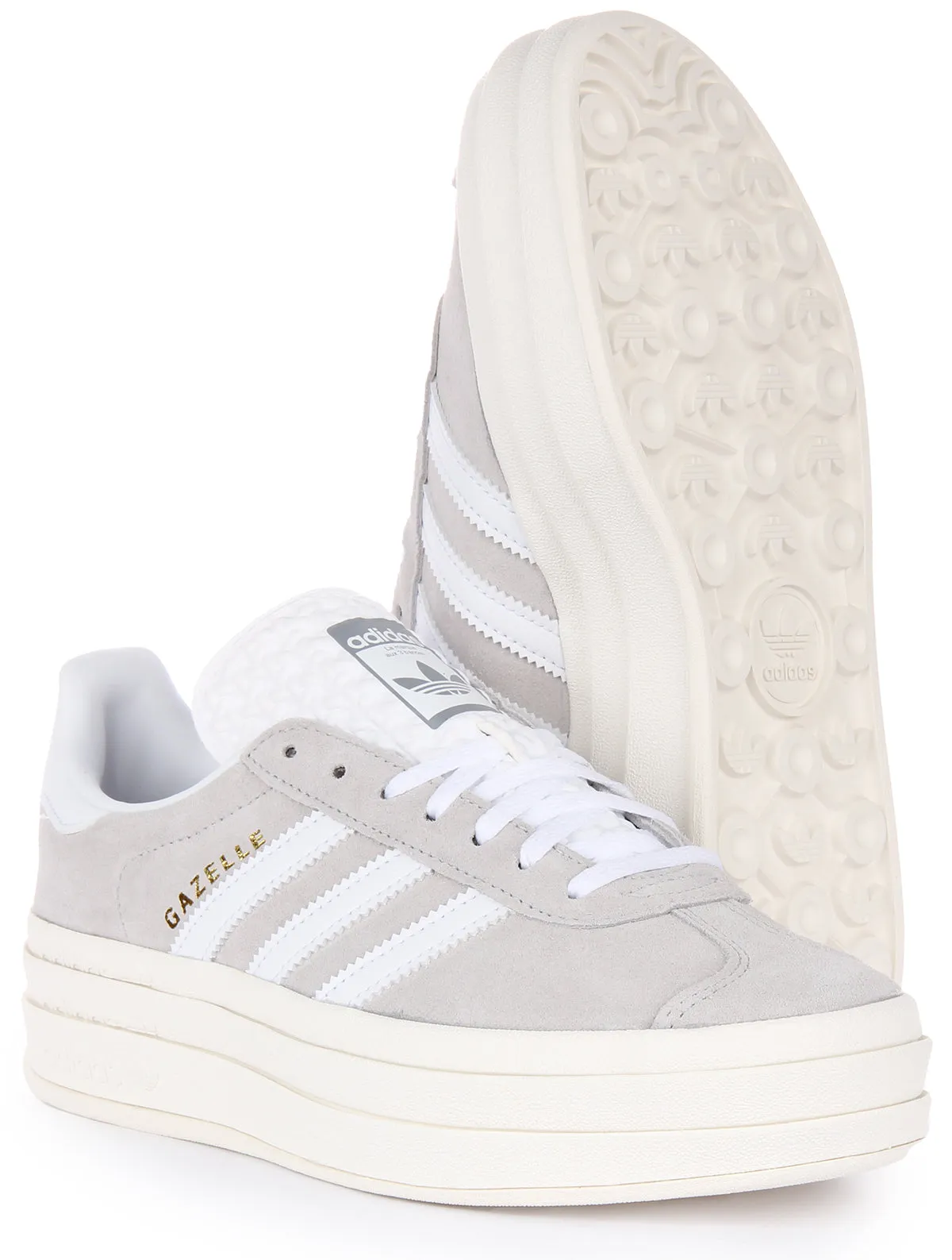 Adidas Gazelle Bold W en Blanc Cassé Pour Femme Chaussures Adidas