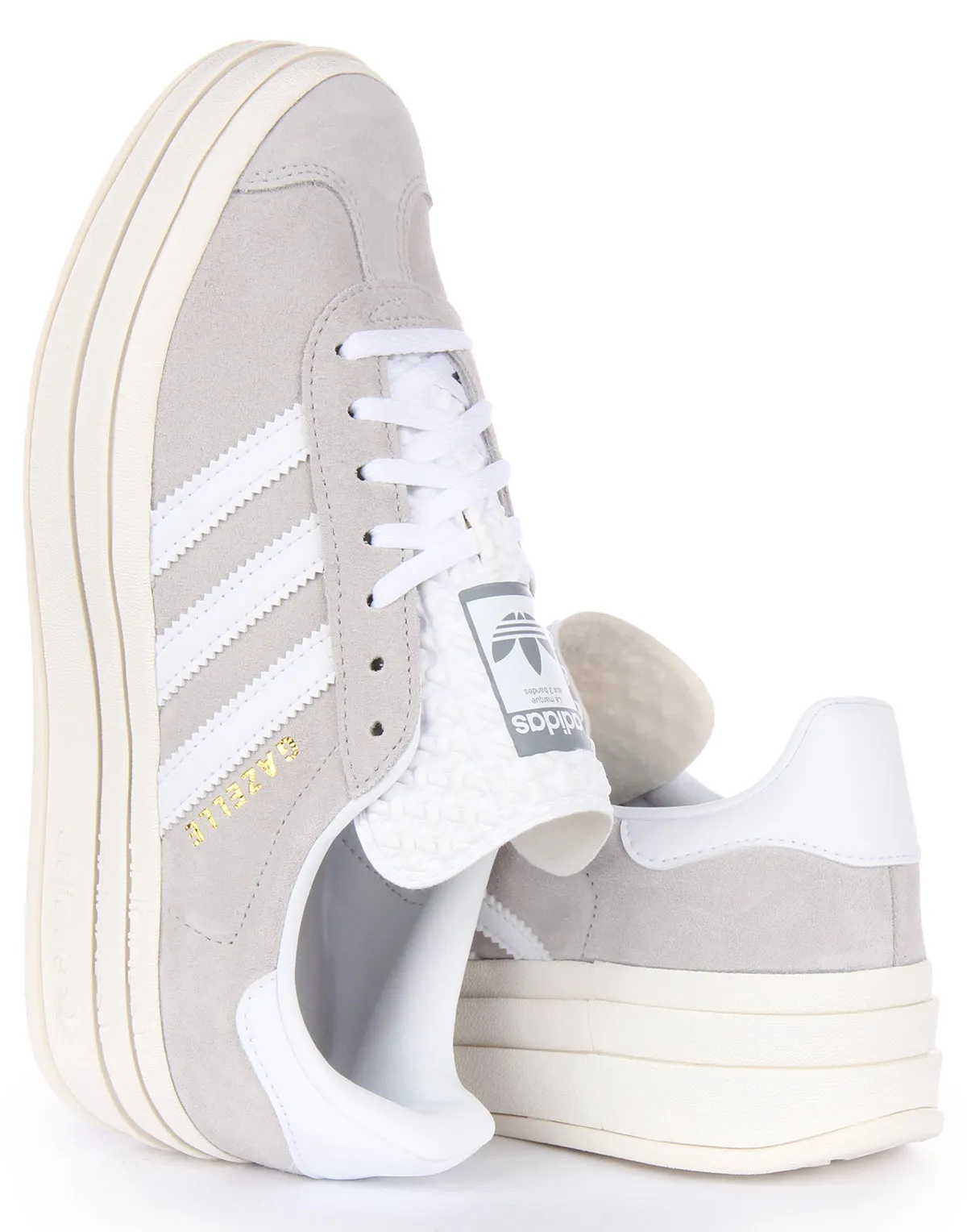 Adidas Gazelle Bold W en Blanc Cassé Pour Femme Chaussures Adidas