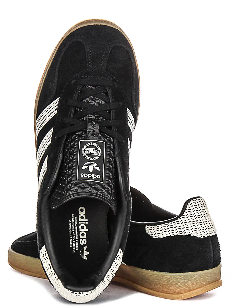 Adidas Gazelle Indoor En Noir Et Blanc Pour Femme Chaussures Adidas
