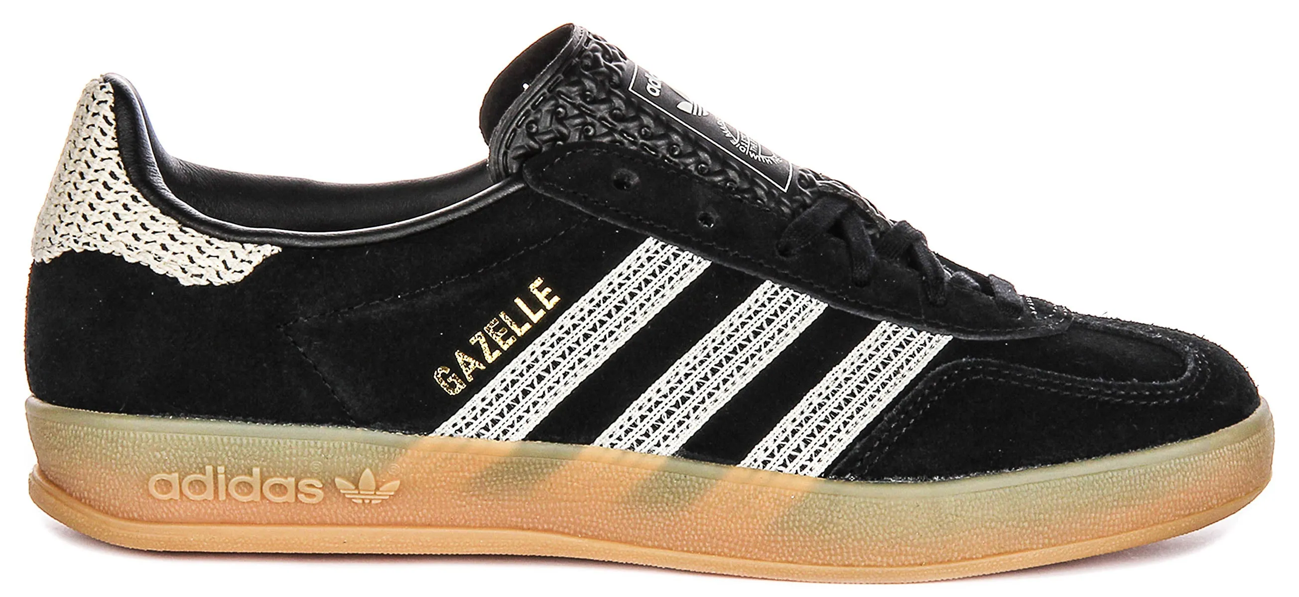 Adidas Gazelle Indoor En Noir Et Blanc Pour Femme Chaussures Adidas