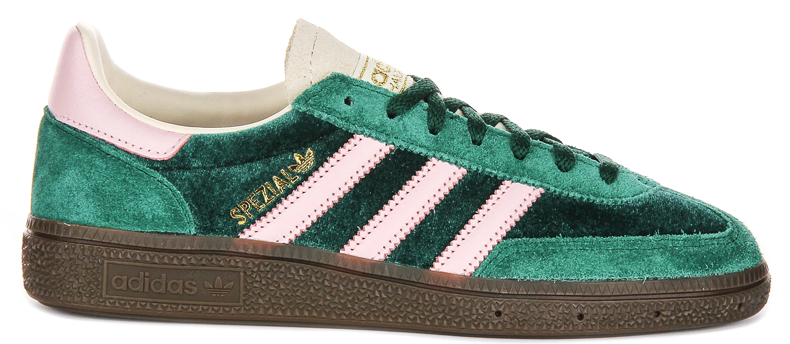 Adidas Handball Spezia En Vert Rose Pour Femmes Chaussures Adidas