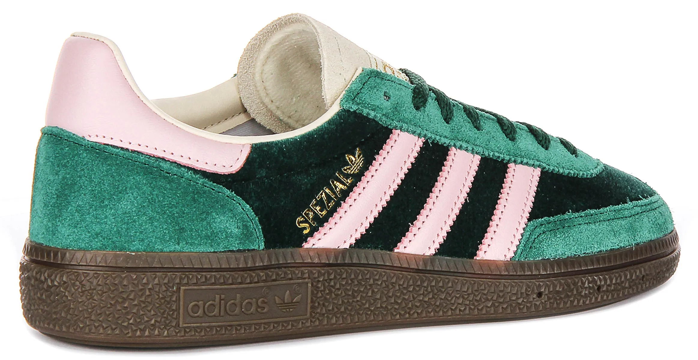Adidas Handball Spezia En Vert Rose Pour Femmes Chaussures Adidas