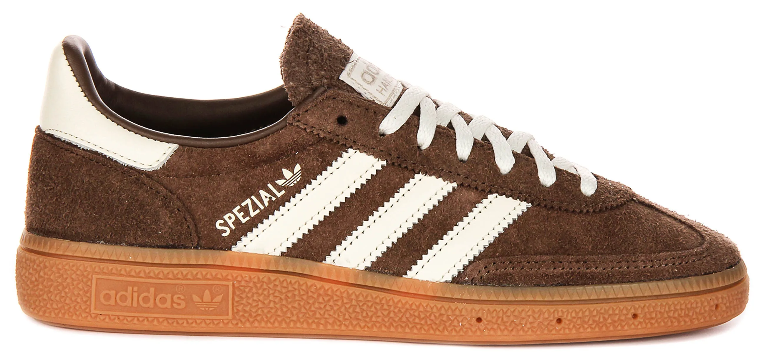 Adidas Handball Spezial en marron et blanc pour chaussures femmes Adidas