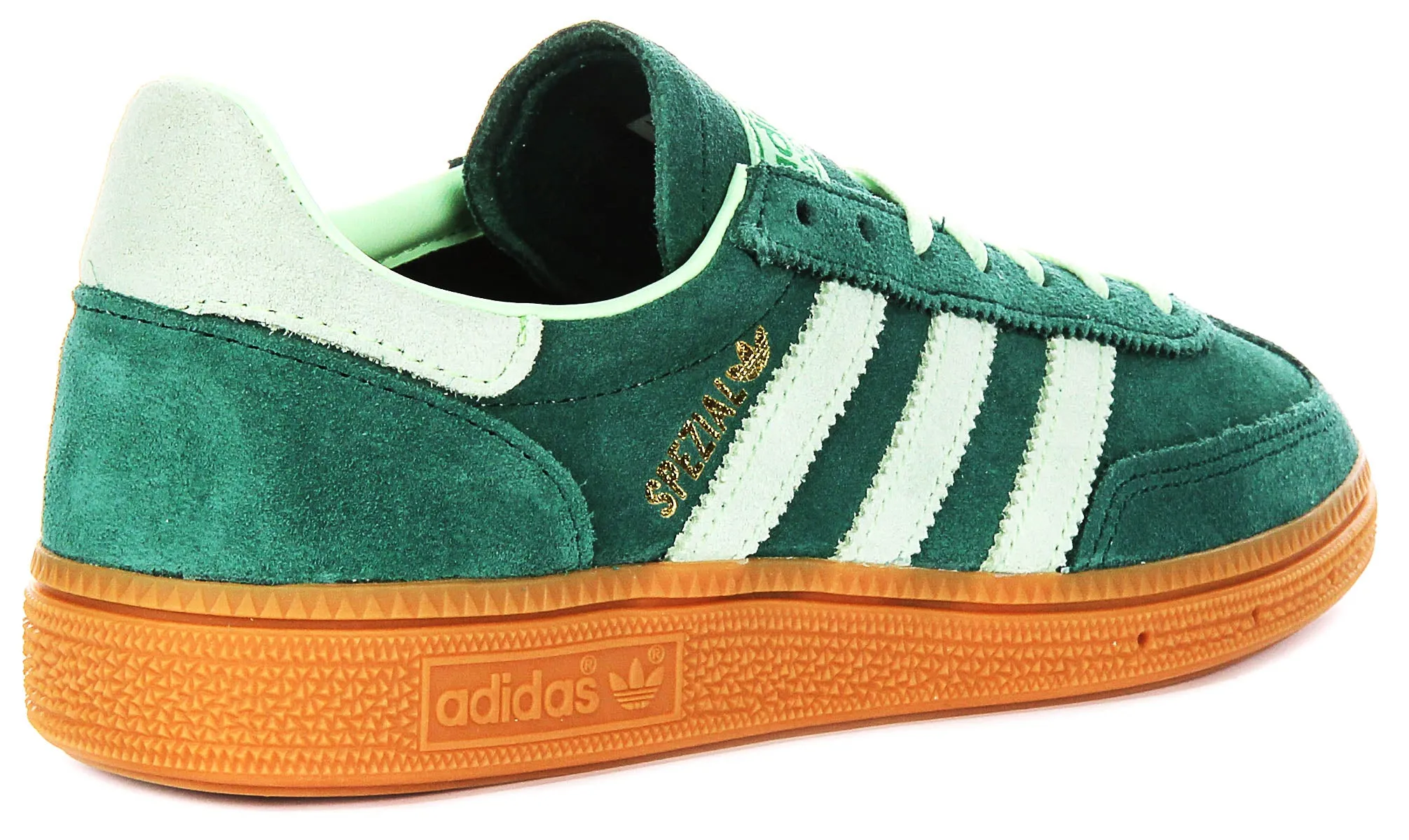 Adidas Handball Spezial en vert pour femmes Chaussures Adidas