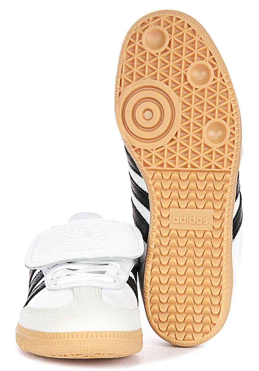 Adidas Samba LT en Blanc Noir pour Femme Chaussures Adidas