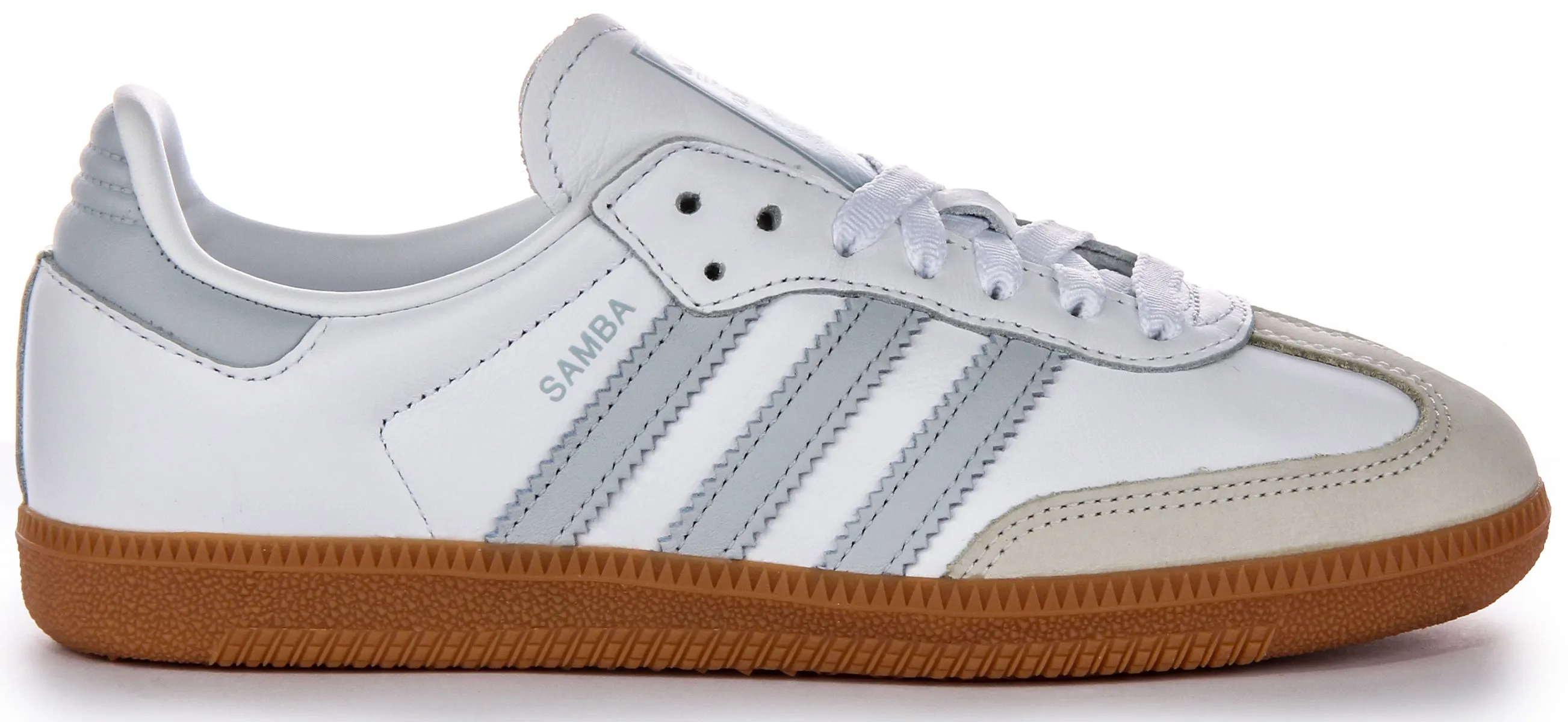Adidas Samba OG en blanc gris pour femmes Chaussures Adidas