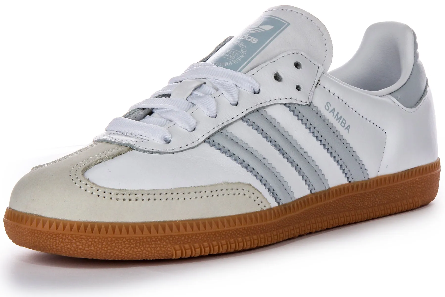 Adidas Samba OG en blanc gris pour femmes Chaussures Adidas