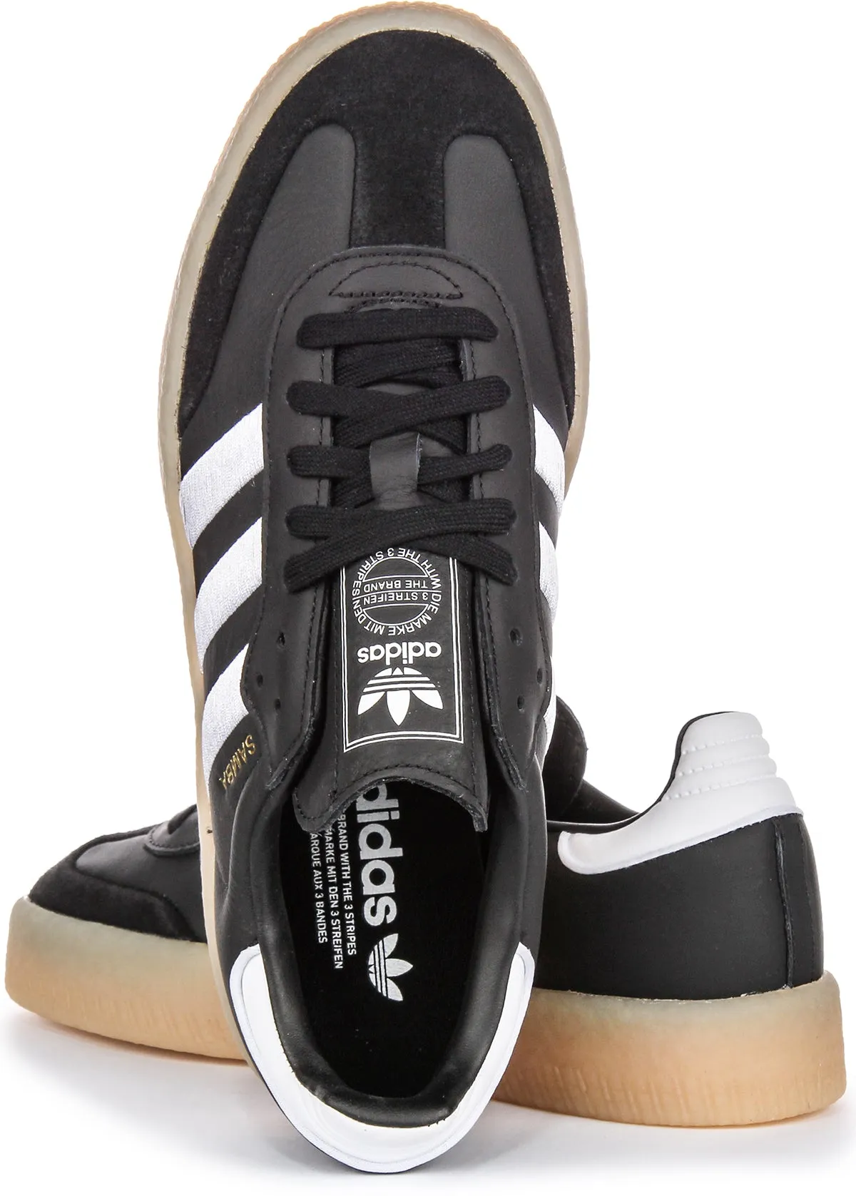 Adidas Sambae en Noir Blanc Pour Femme Chaussures Adidas