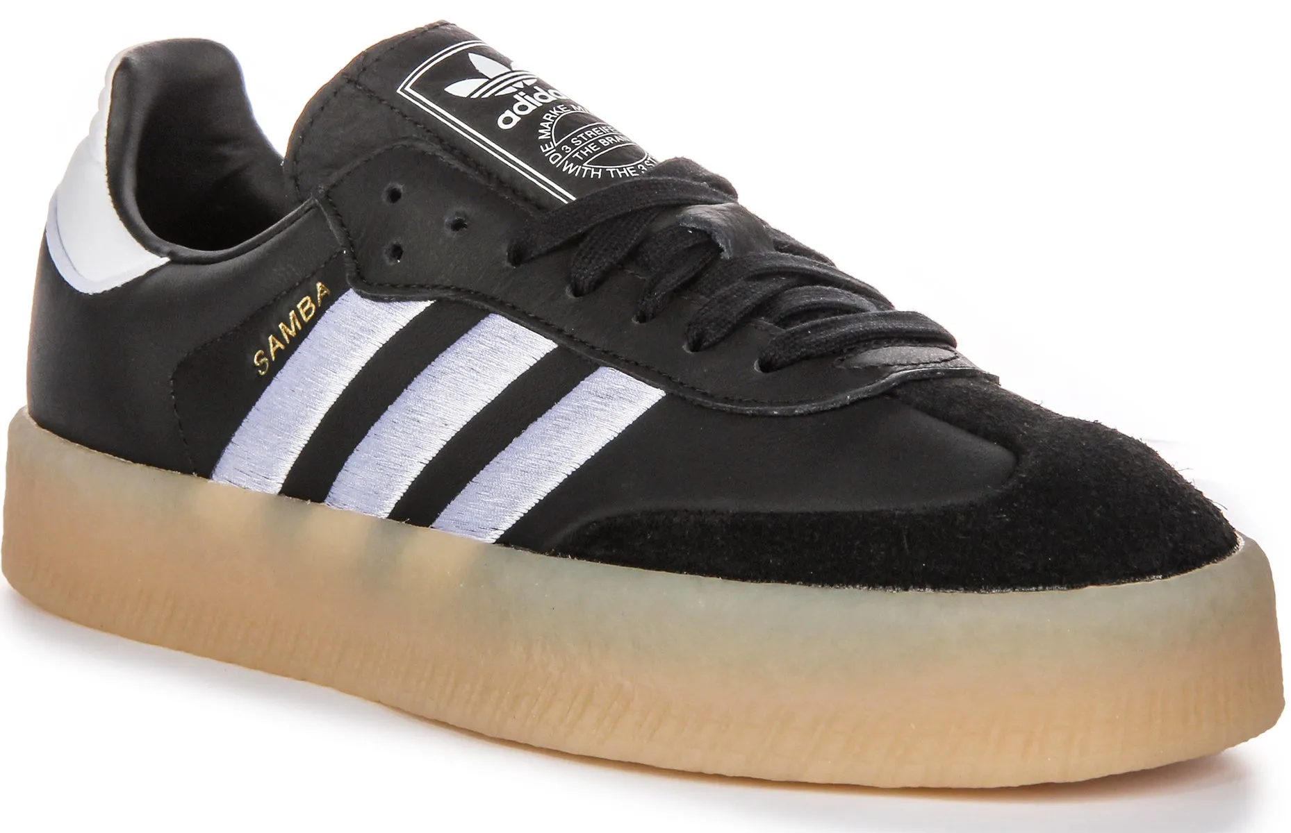 Adidas Sambae en Noir Blanc Pour Femme Chaussures Adidas