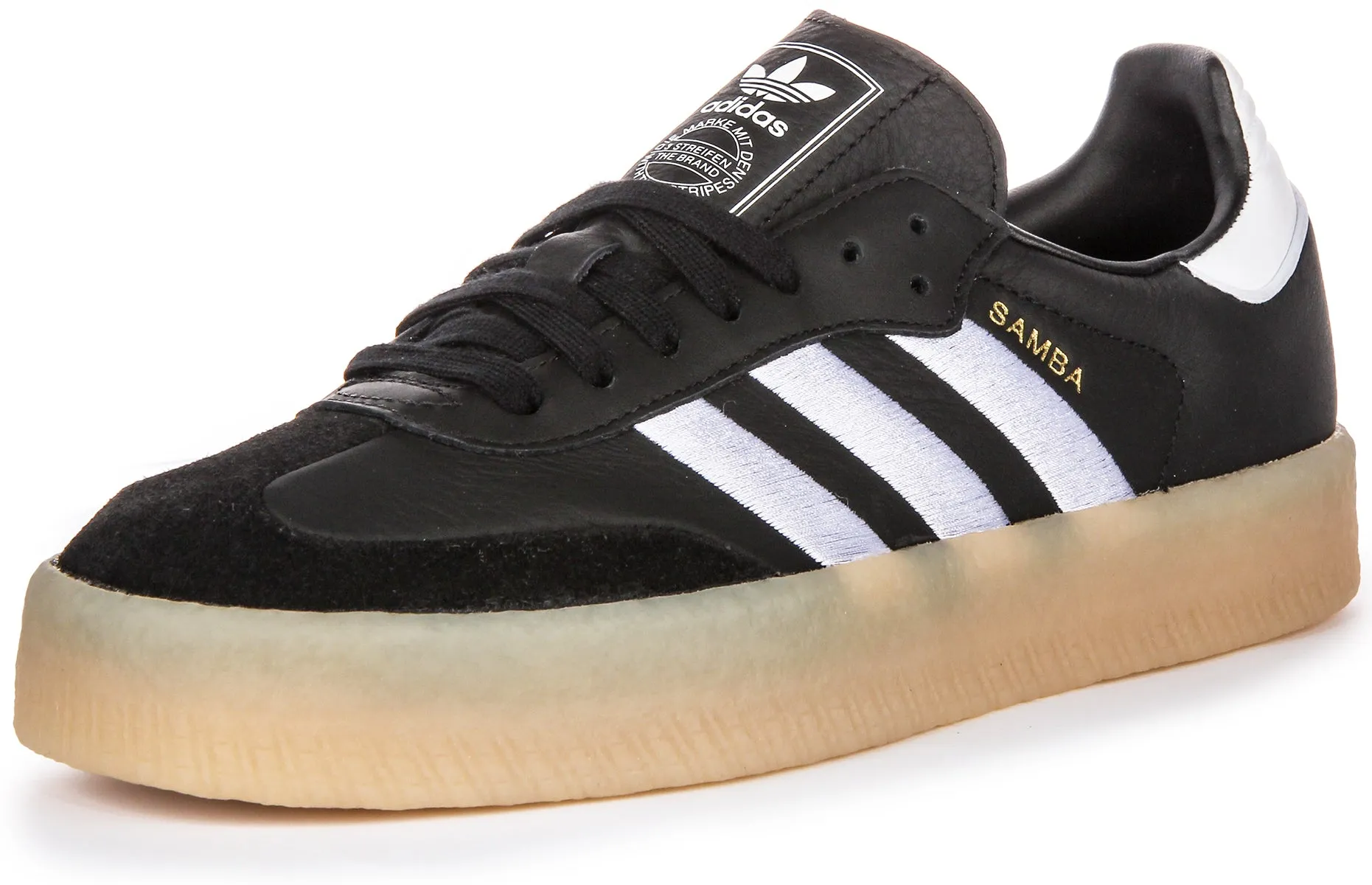 Adidas Sambae en Noir Blanc Pour Femme Chaussures Adidas