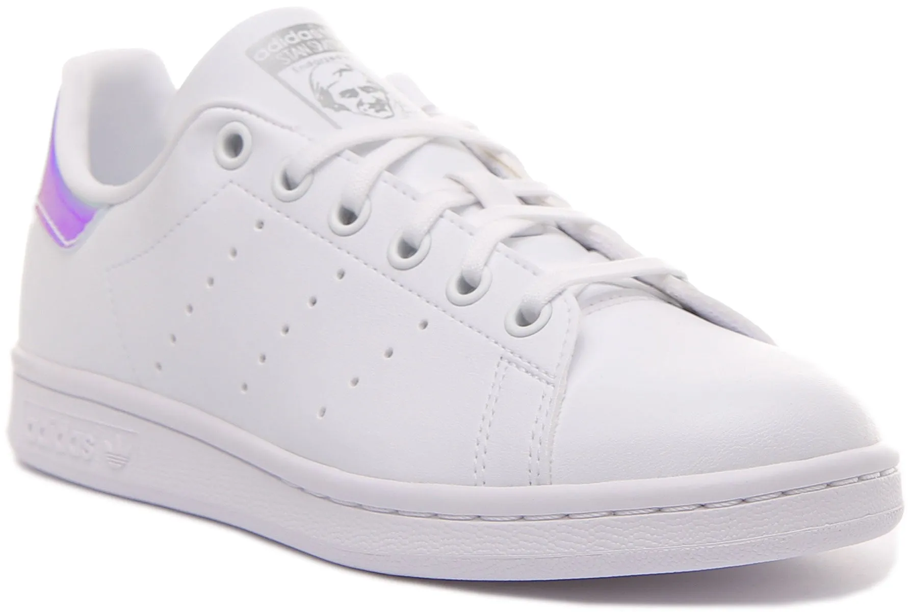 Adidas Stan Smith J En Blanc Multicolore Pour Chaussures Junior Adidas