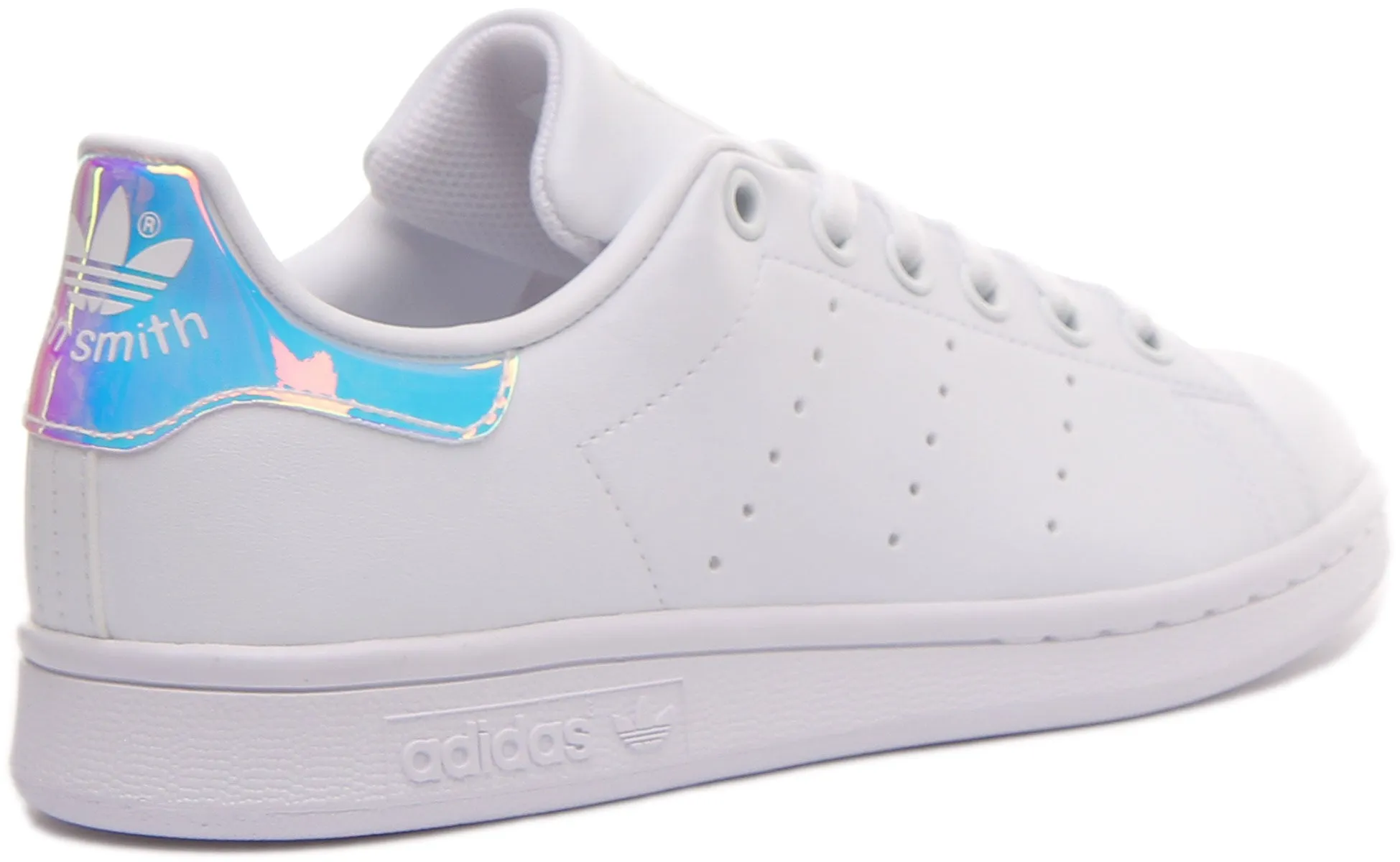 Adidas Stan Smith J En Blanc Multicolore Pour Chaussures Junior Adidas