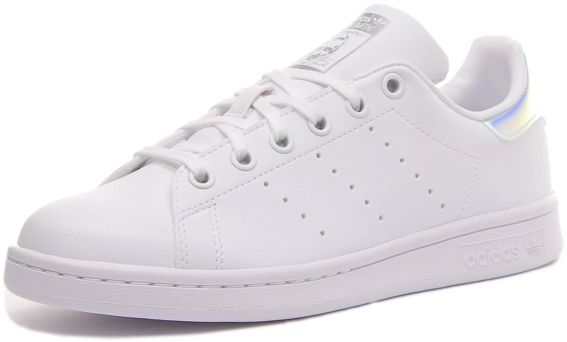 Adidas Stan Smith J En Blanc Multicolore Pour Chaussures Junior Adidas