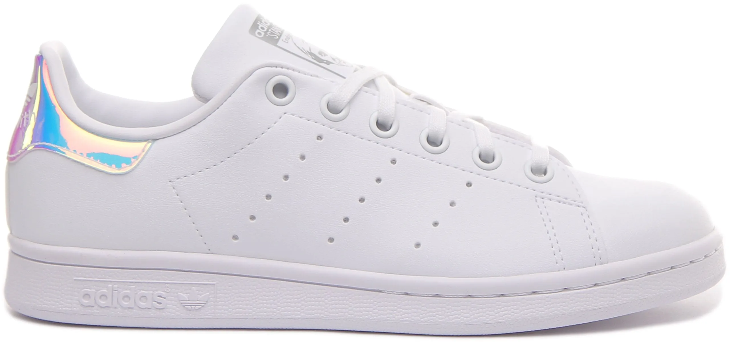 Adidas Stan Smith J En Blanc Multicolore Pour Chaussures Junior Adidas