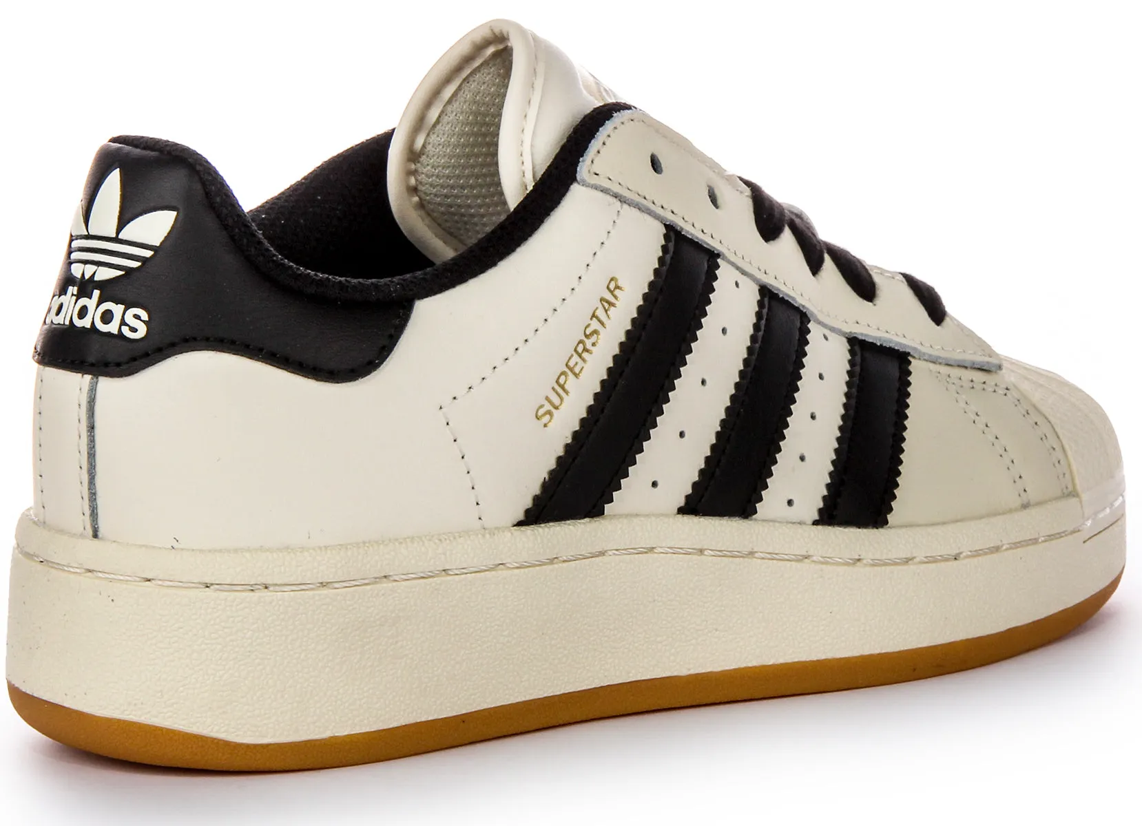 Adidas Superstar XLG en crème pour chaussures femmes Adidas