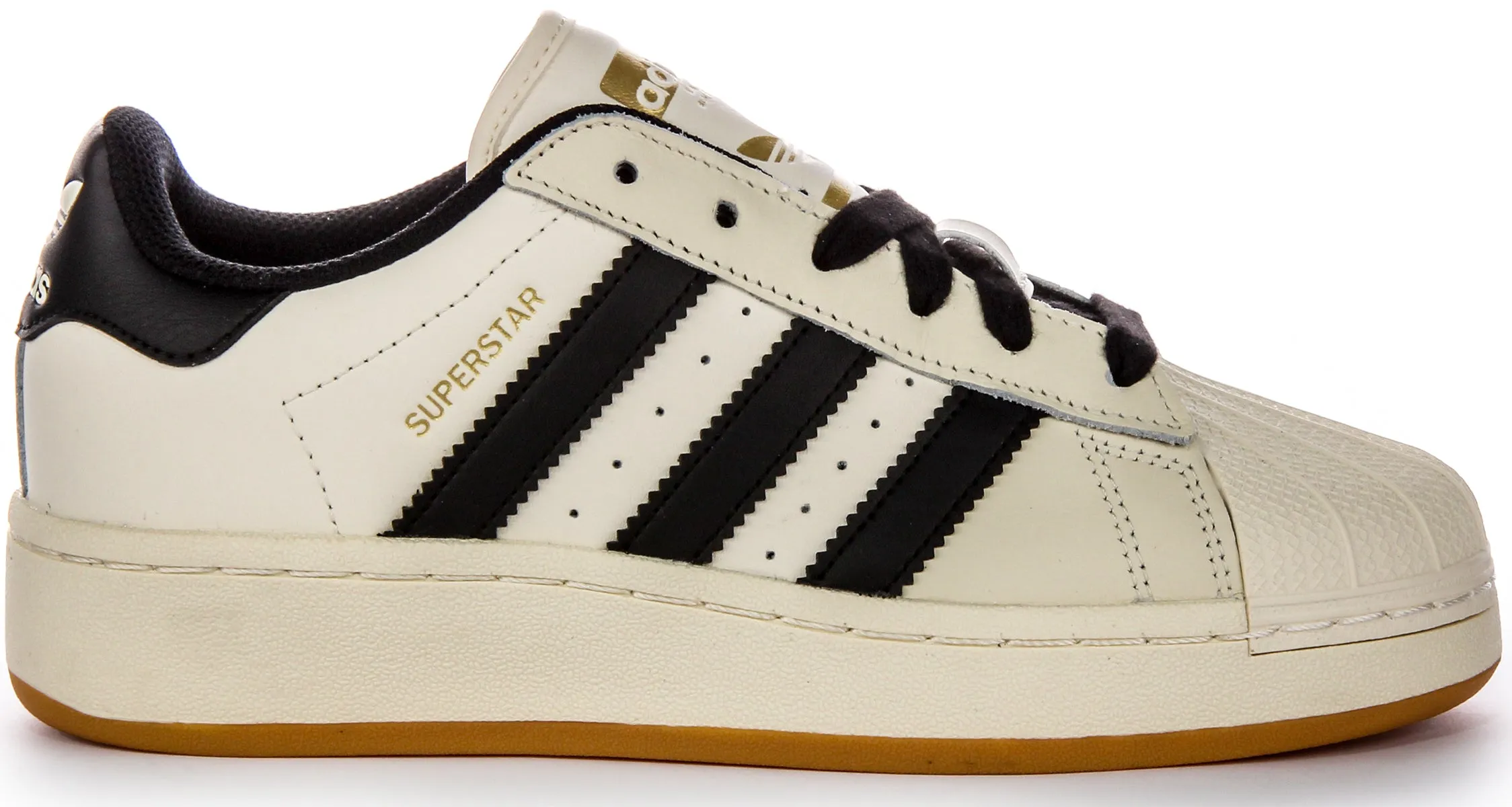 Adidas Superstar XLG en crème pour chaussures femmes Adidas