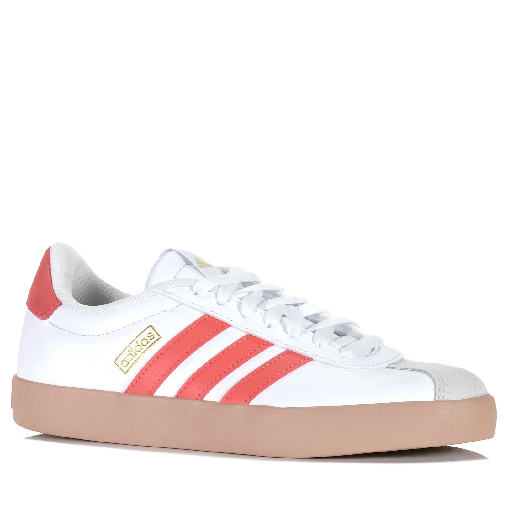 Adidas VL Court 3.0 Femmes Blanc/Écarlate Prélové