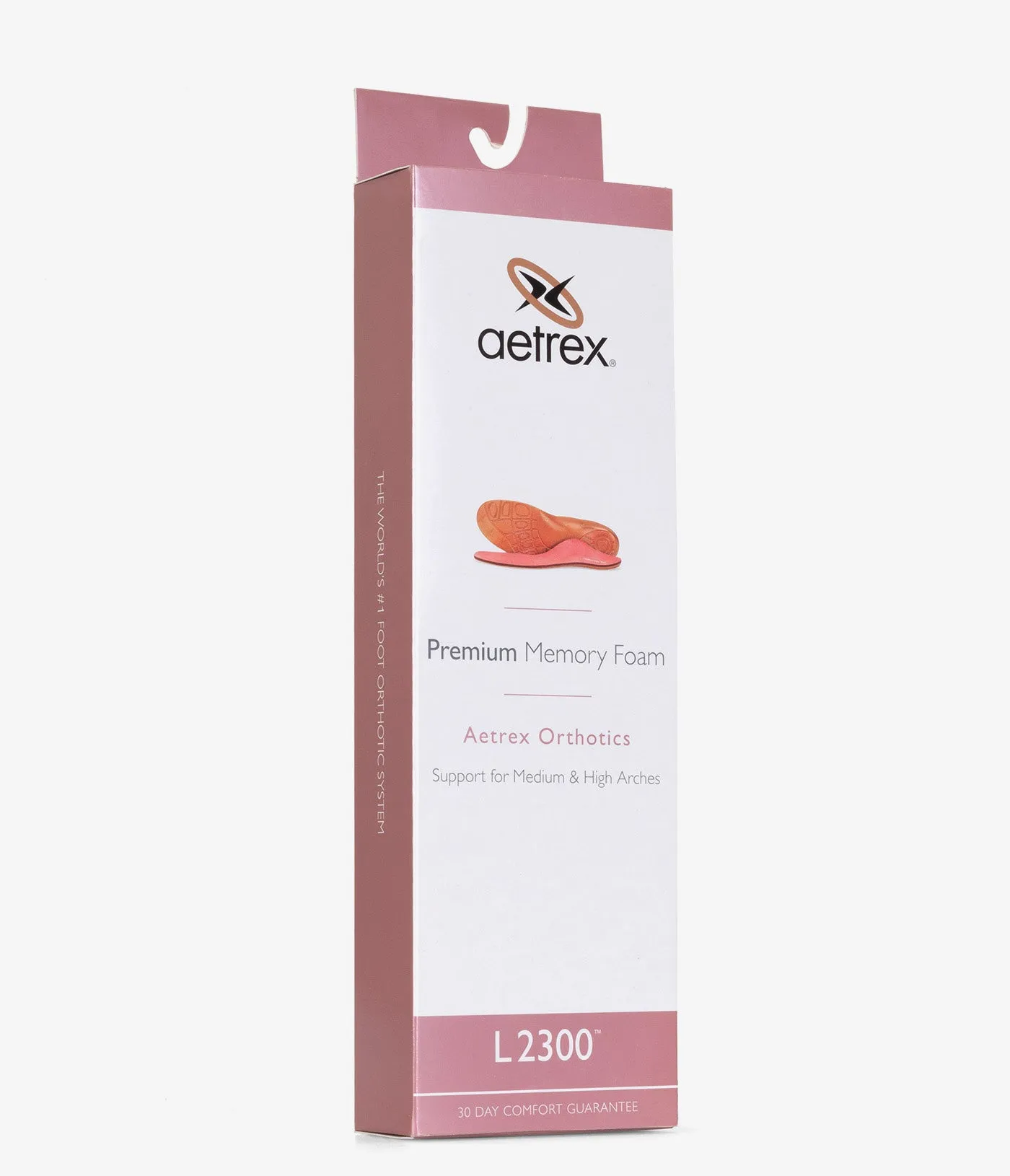 Semelles orthopédiques Aetrex Premium Extra Confort en mousse mémoire - Femmes