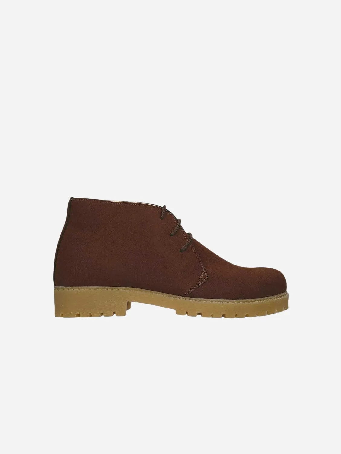 Bottes vegan cheville désert pour hommes Agus | Marron