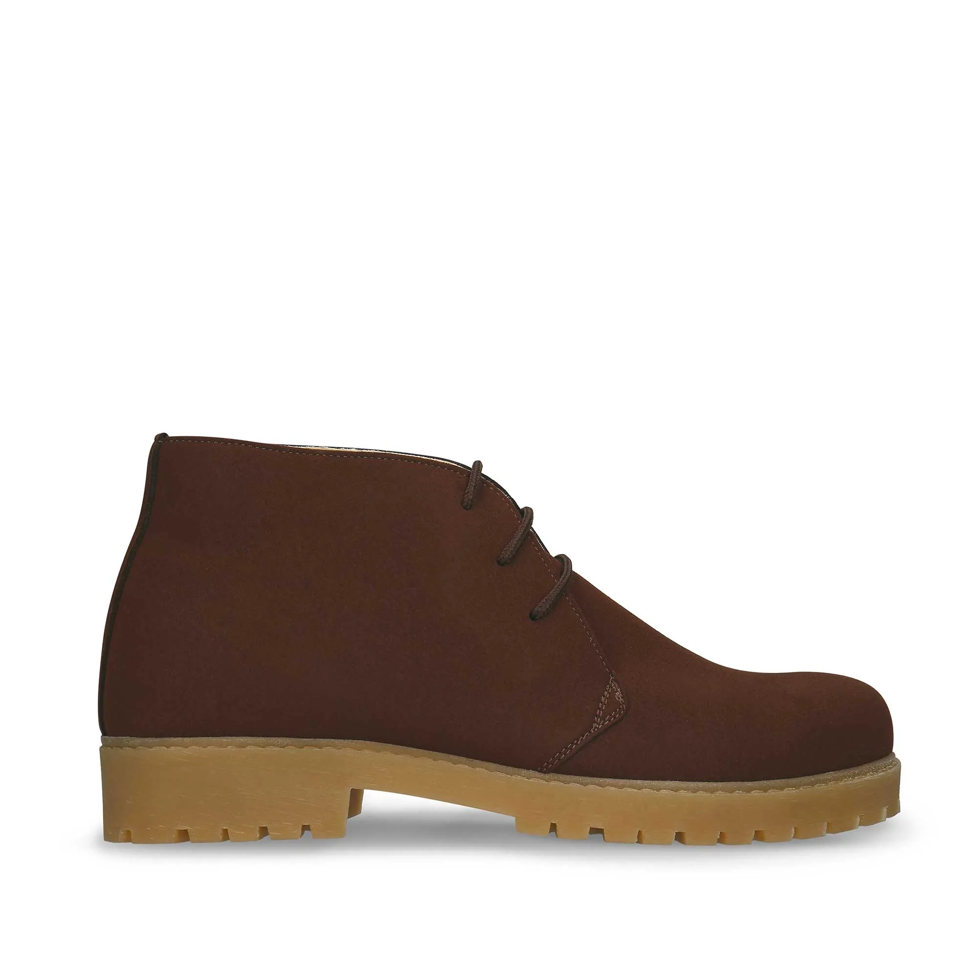 Bottes vegan cheville désert pour hommes Agus | Marron