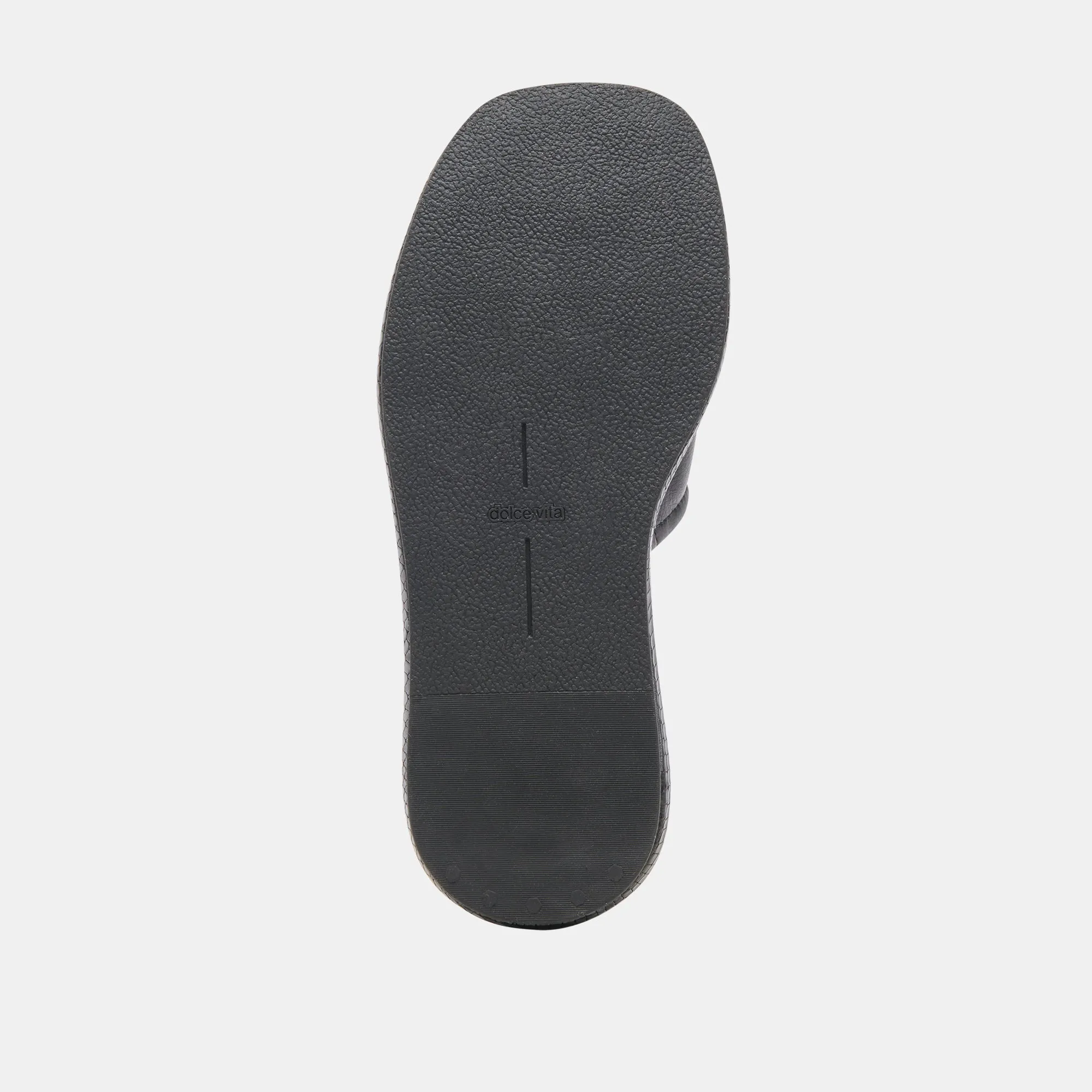 SANDALES AISHA EN CUIR NOIR