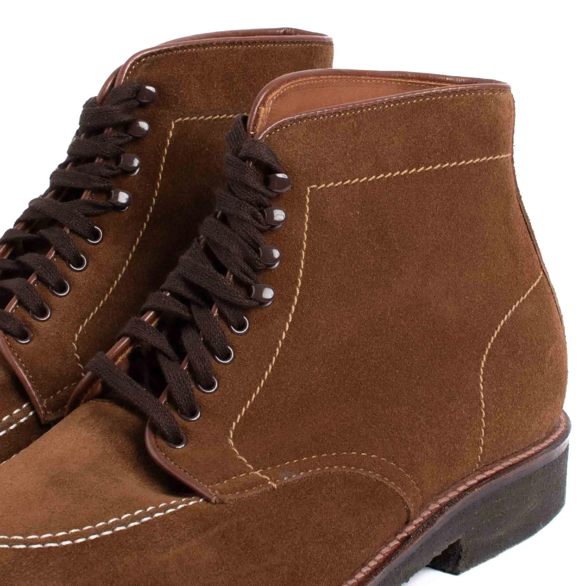 Botte Indy Alden Snuff en Suédine avec Semelle en Crêpe