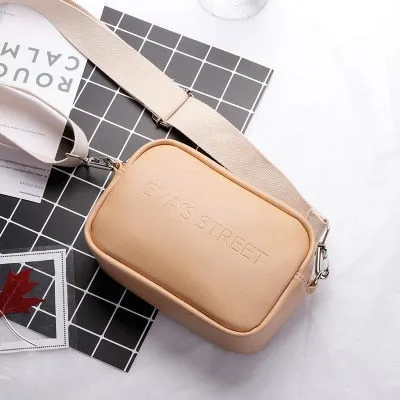 Aliwood Marque Designer Sac en Cuir pour Femmes Sac à Bandoulière pour Dames Sac Messenger Sac à Main Rabat à Lettres Style Simple et Élégant Sac Bandoulière Femme Fashion Nova Bags