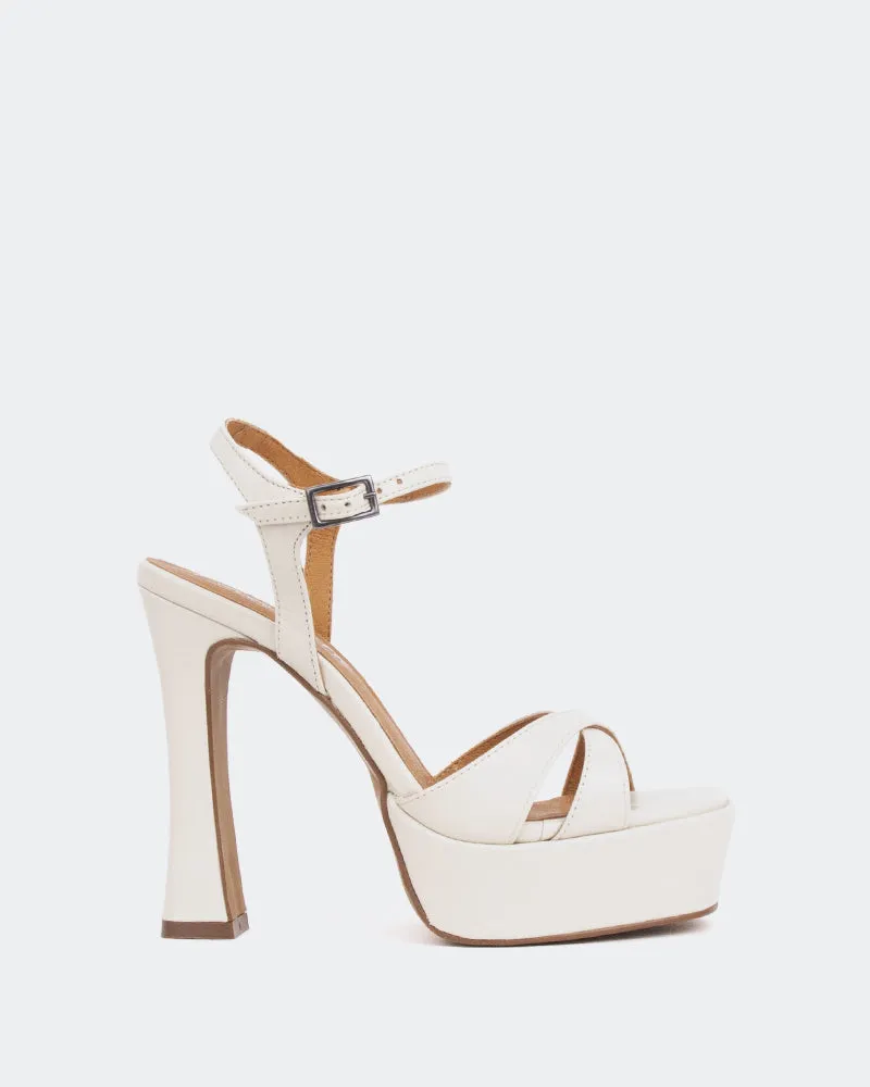 Anamika Cuir Blanc Cassé