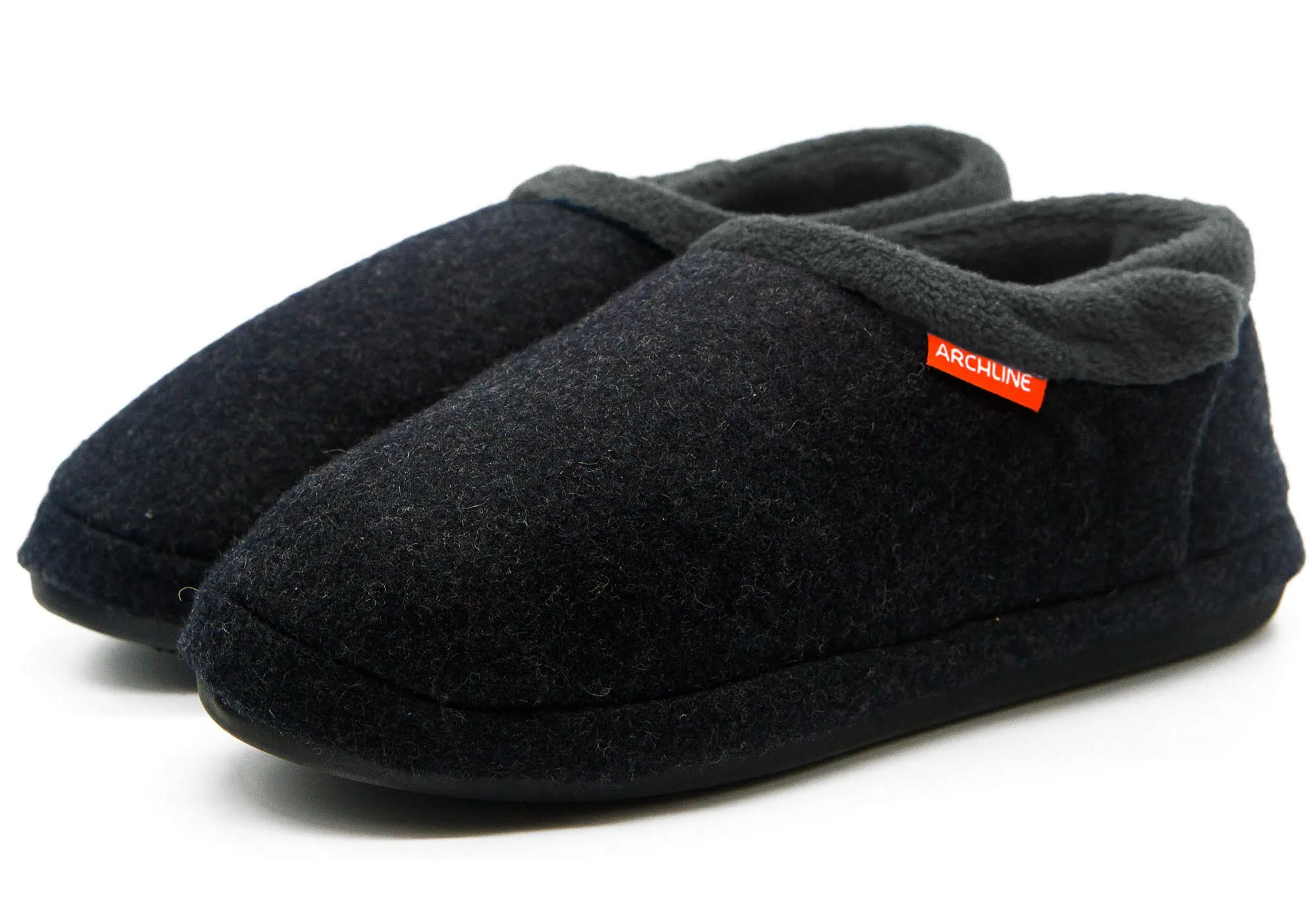 Chaussons orthopédiques confortables Archline pour hommes à bout fermé