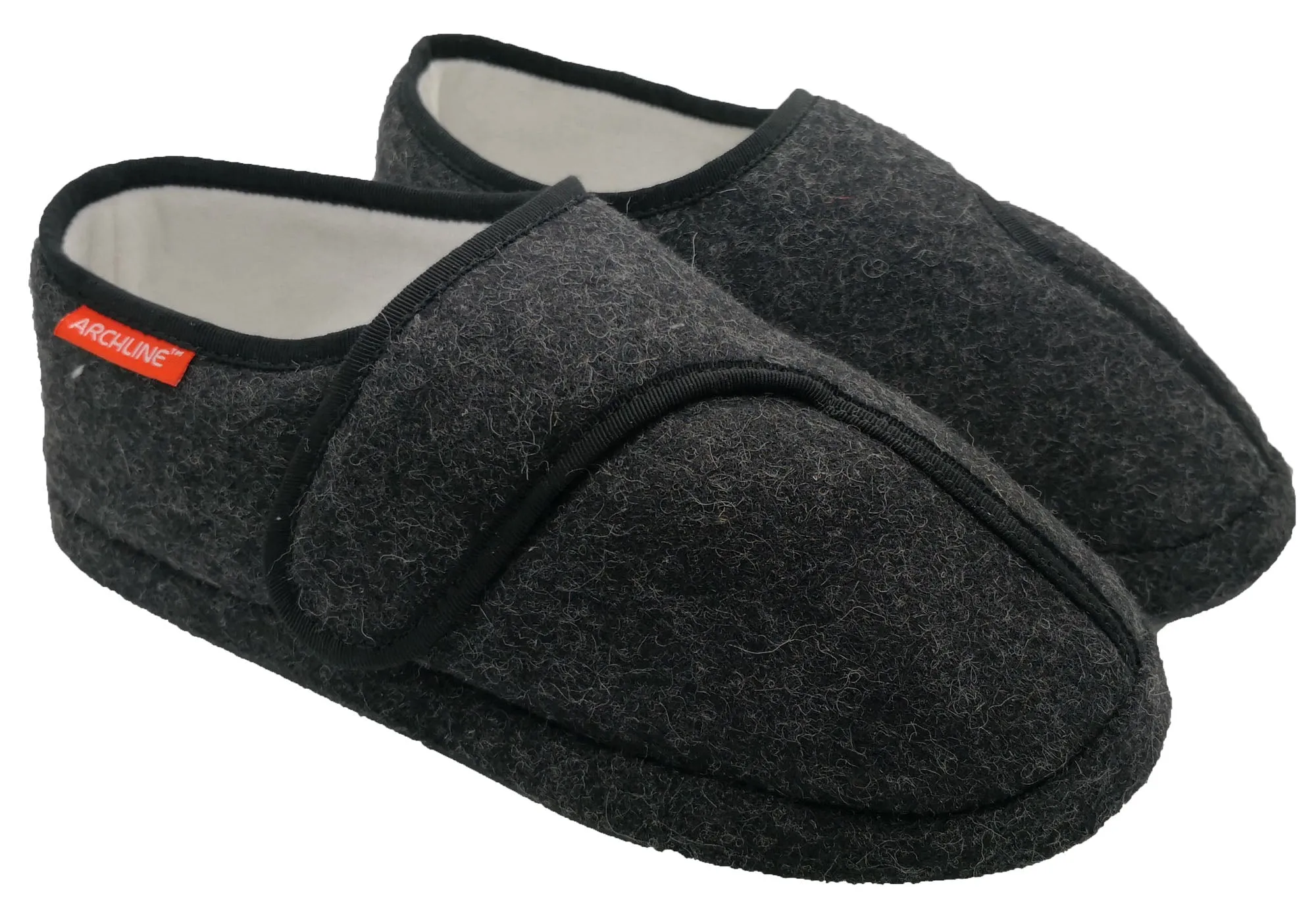Chaussons orthopédiques pour hommes Archline Plus avec bout fermé - Chaussons confort Archline