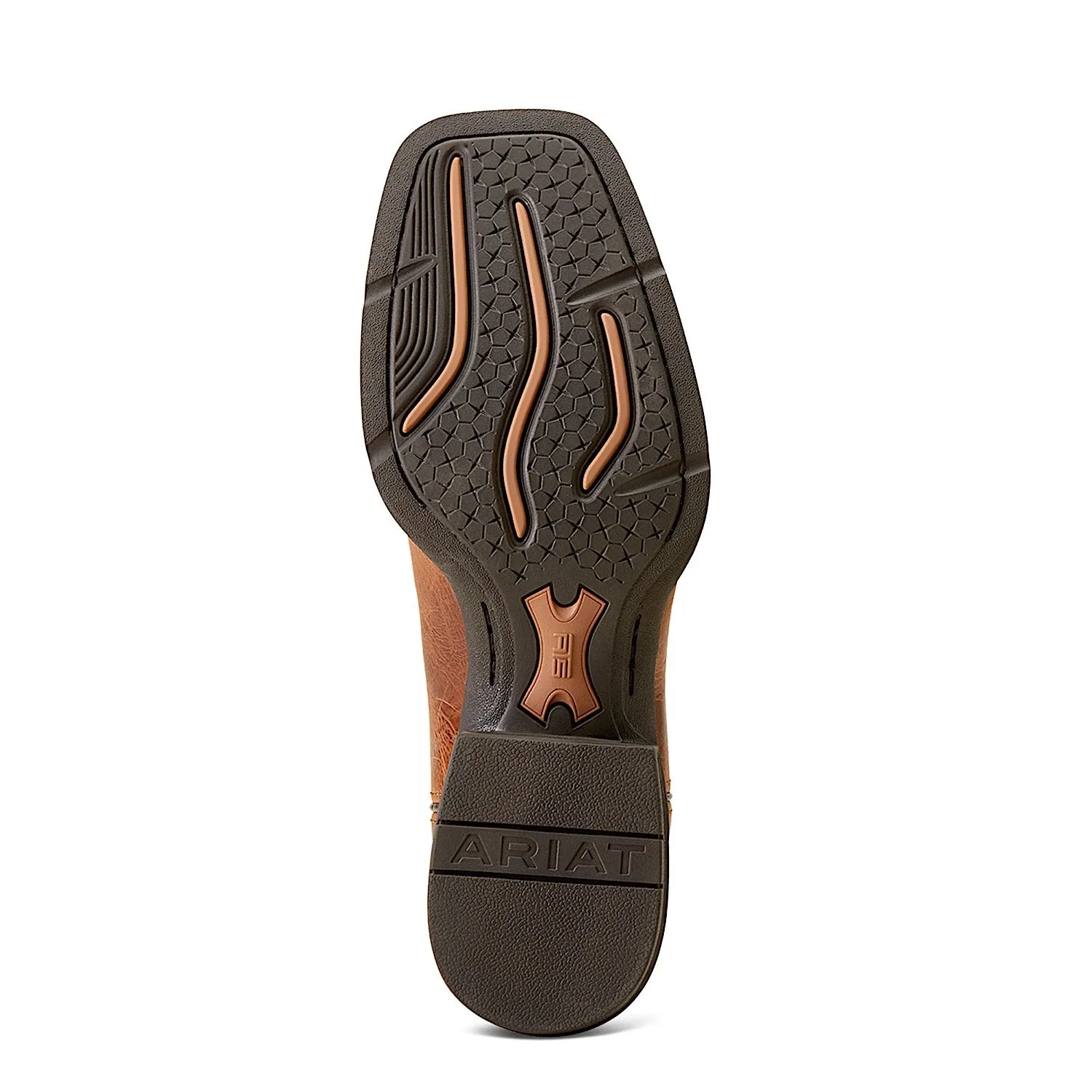 Ariat Bottes western pour homme Sport Cool VentTEK - Marron foncé/Deux tons marron Chaussures Ariat