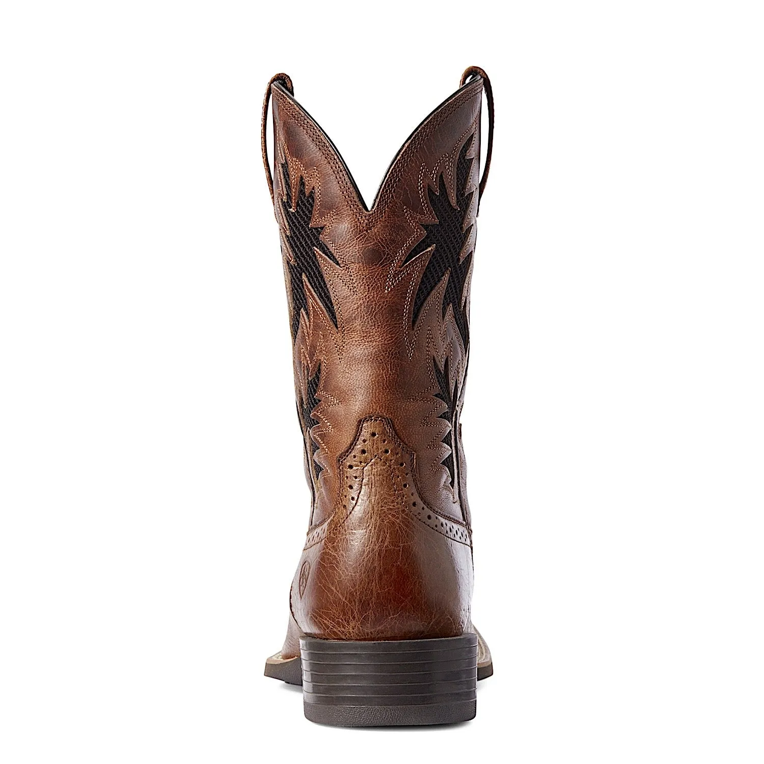 Ariat Bottes western pour homme Sport Cool VentTEK - Marron foncé/Deux tons marron Chaussures Ariat