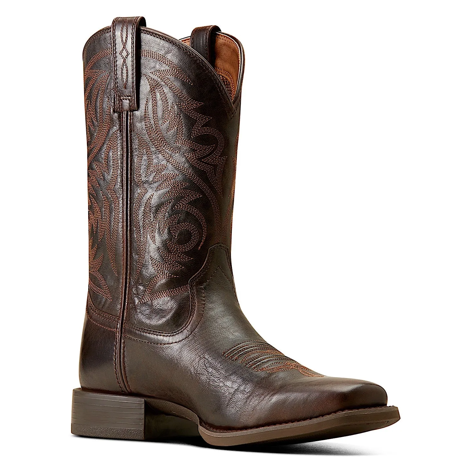 Bottes Herdsman Sport pour Homme Ariat en Chocolat Brun