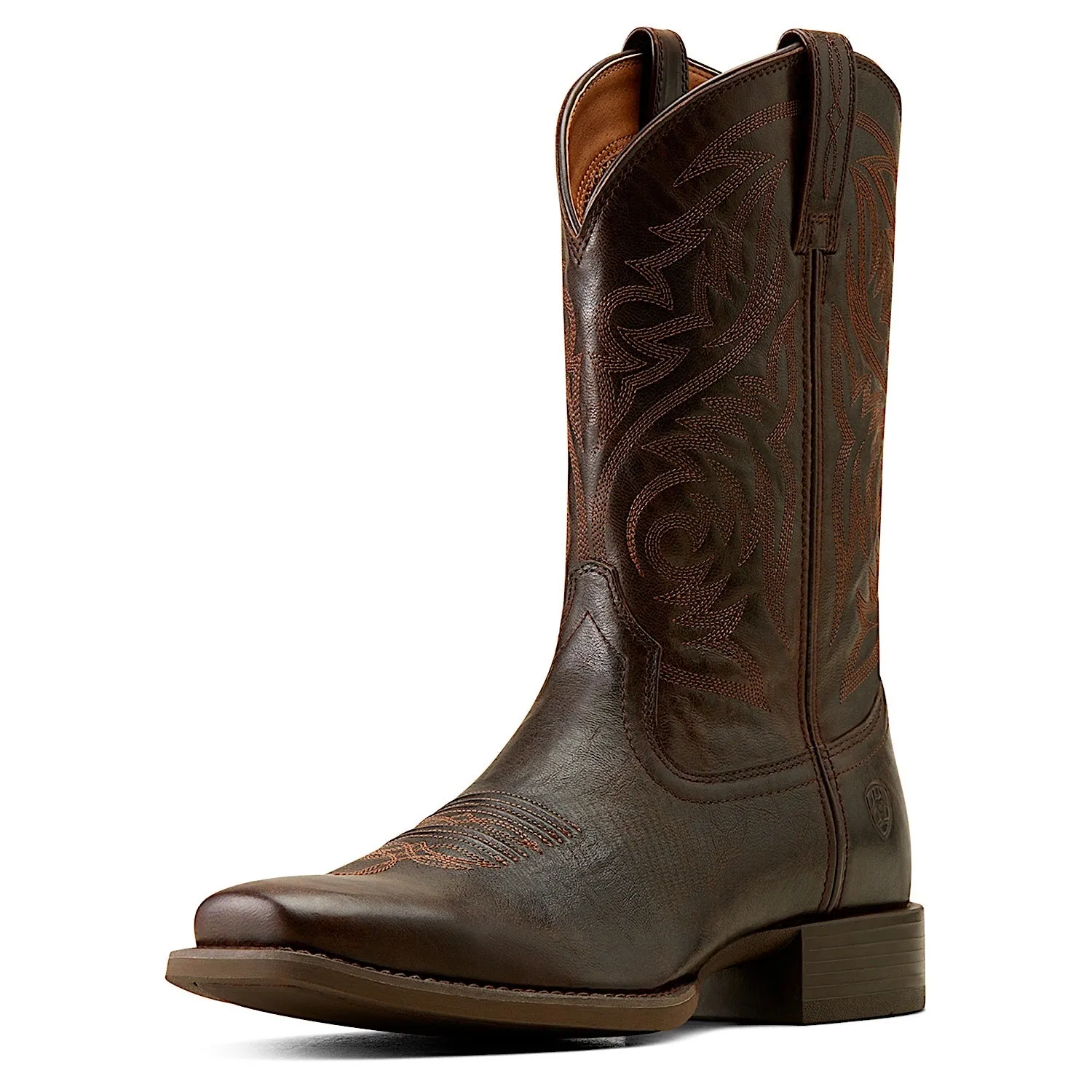 Bottes Herdsman Sport pour Homme Ariat en Chocolat Brun