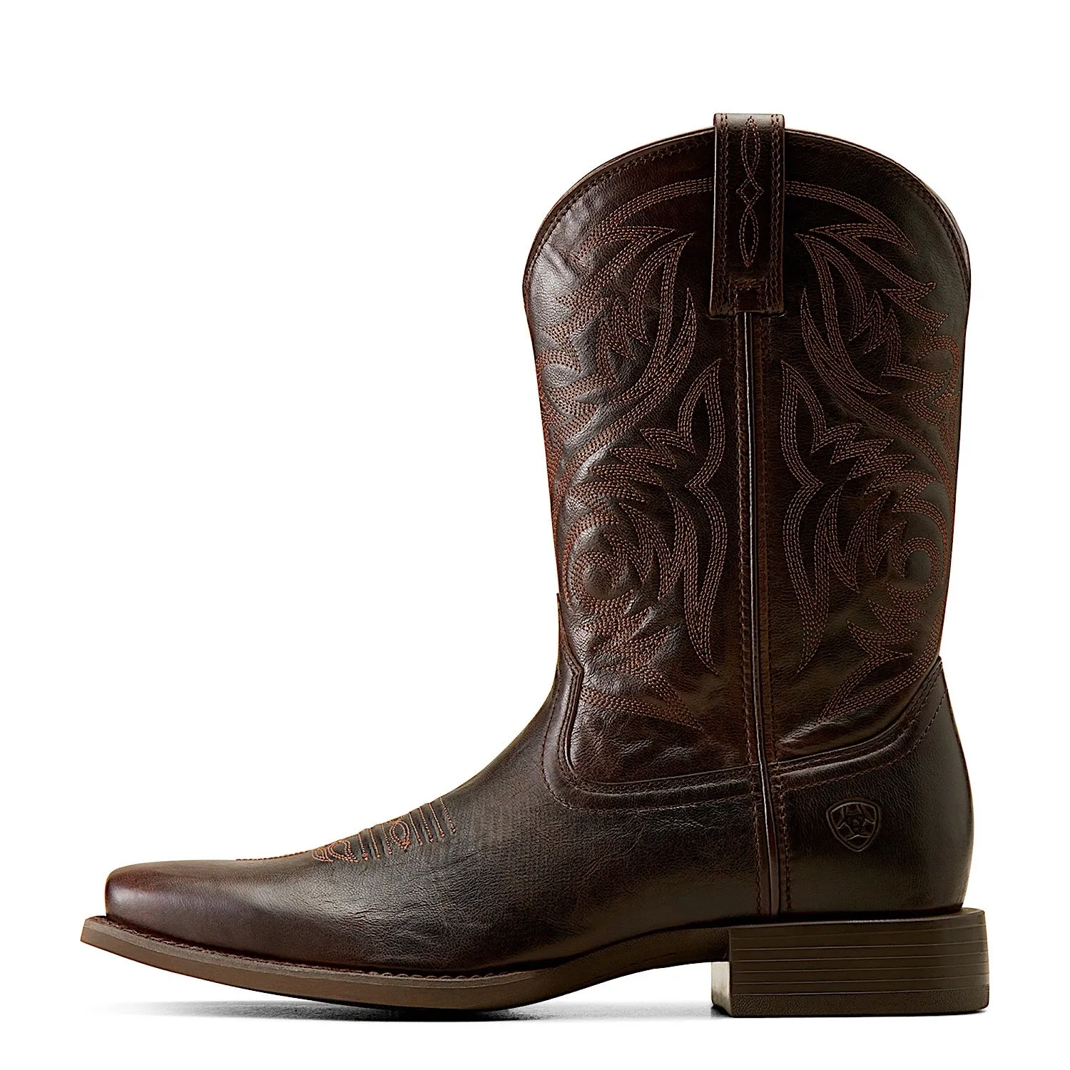 Bottes Herdsman Sport pour Homme Ariat en Chocolat Brun