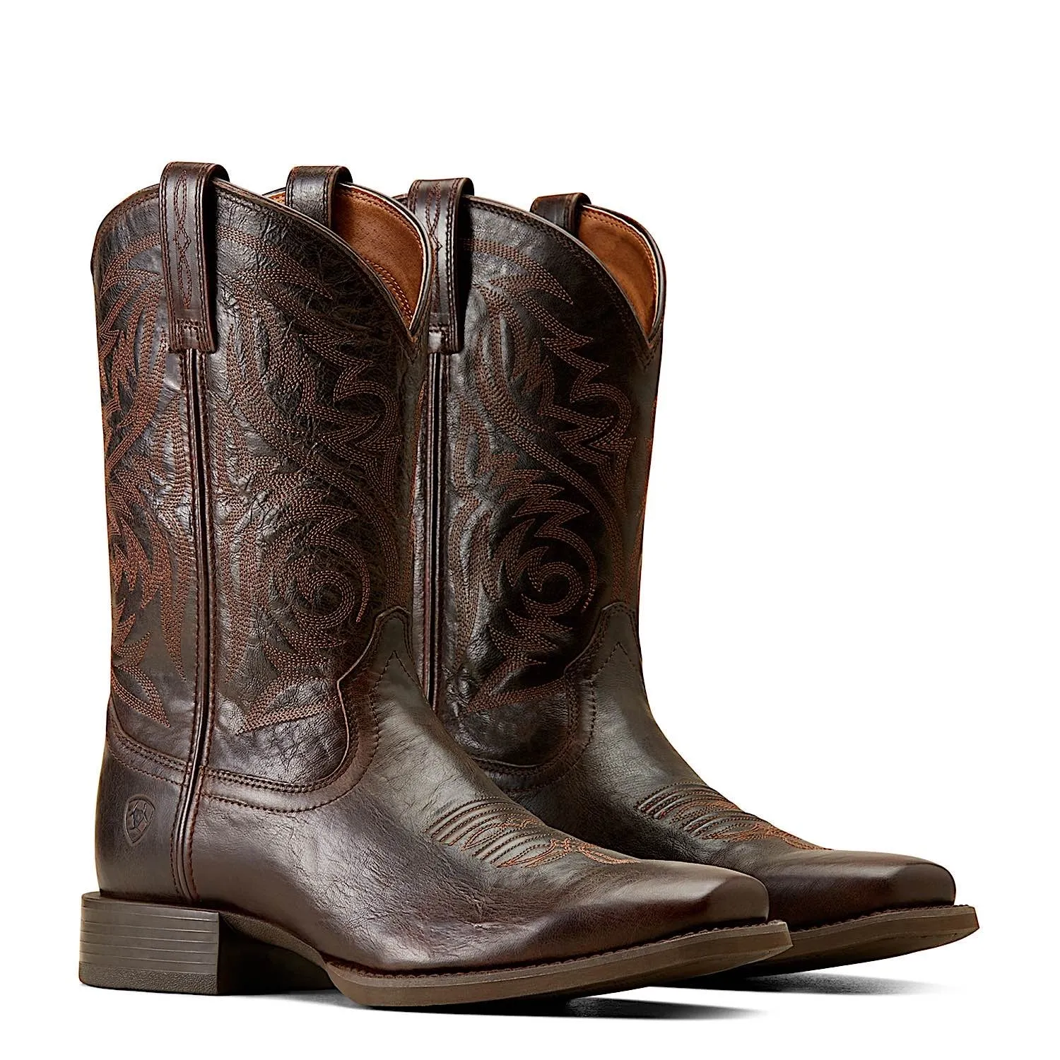 Bottes Herdsman Sport pour Homme Ariat en Chocolat Brun