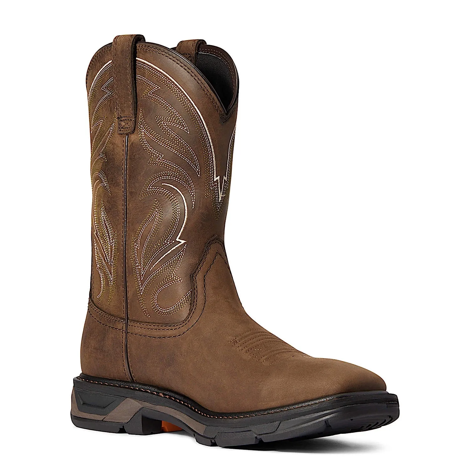 Ariat Workhog XT Cottonwood pour Homme - Chaussures Ariat Marron Vieilli