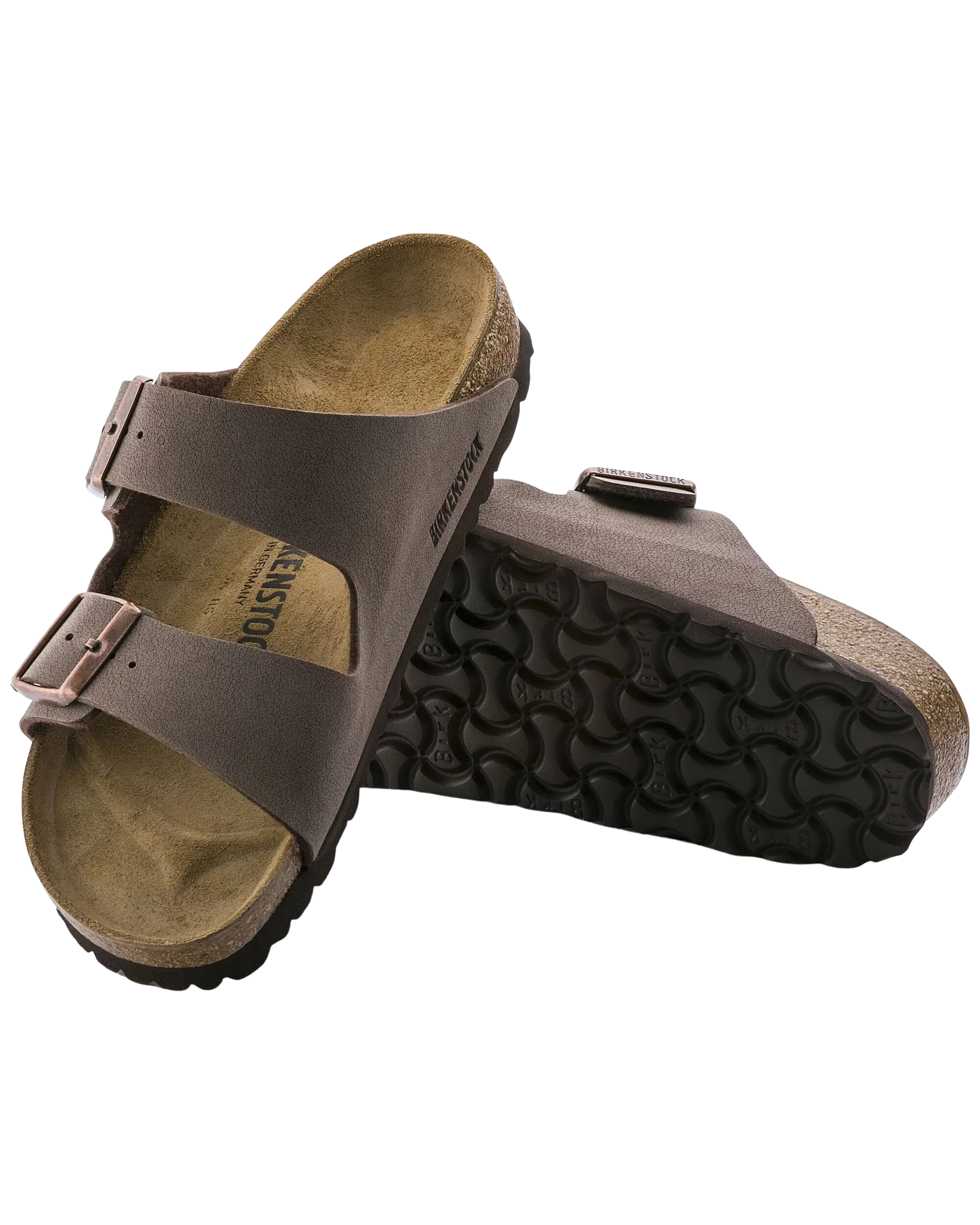 Sandales Arizona Birko Flor en Moka