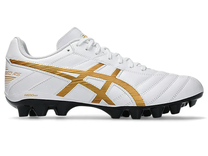 ASICS CHAUSSURES DE FOOTBALL LETHAL SPEED POUR HOMMES BLANC/OR