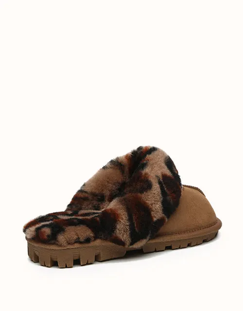 Chaussons UGG® AUSTRALIAN SHEPHERD à motif léopard